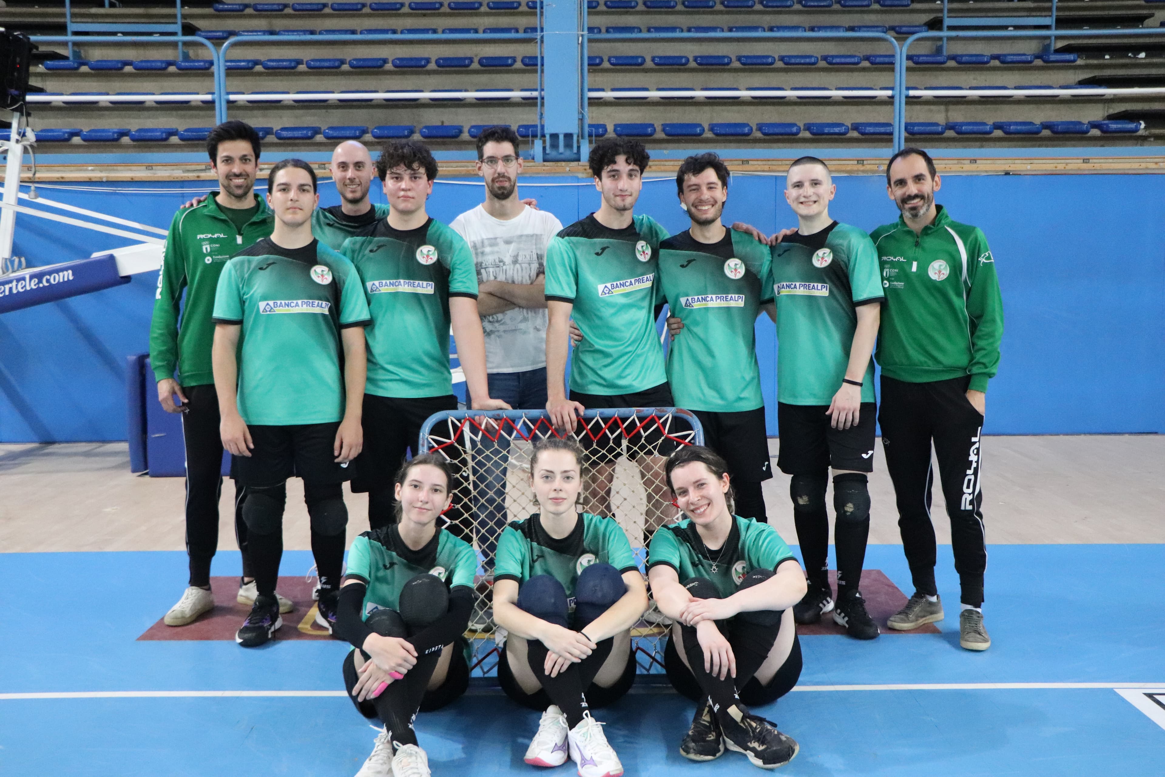 Foto di squadra dei Dragons
